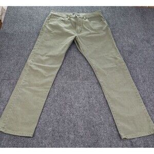 Proof Jeans Tan Straight Fit 5 Pocket Pants Denim Men’s Size 32 X 32 Preppy City